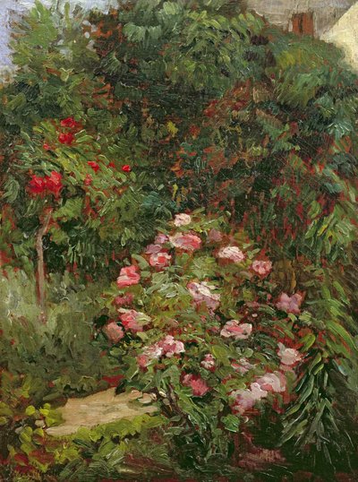 Clump of Flowers by Gustave Caillebotte